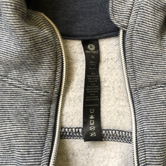 🩵2/$20 MIX & MATCH🗯90 Degree by Reflex Full Zip Sweatshirt Hooded Jacket - Picture 7 of 12